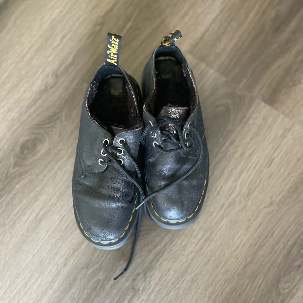 Dr. Martens 1461 Lace Platform Shoes